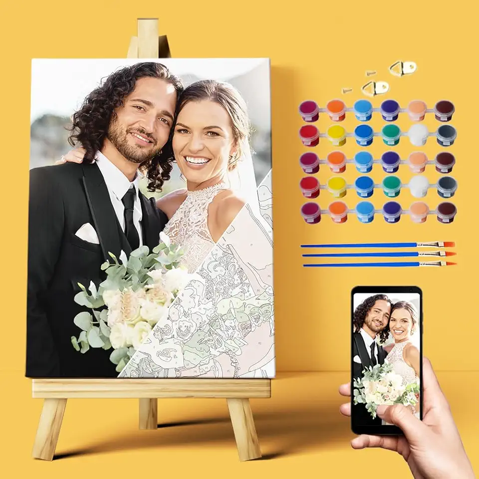 Custom Paint by Number, Personalized Paint by Numbers...