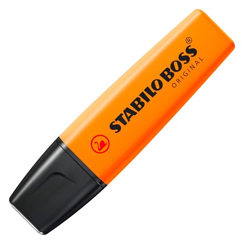 Image of STABILO BOSS Original - Highlighter Pen - Wallet of 8 (Assorted Colours)