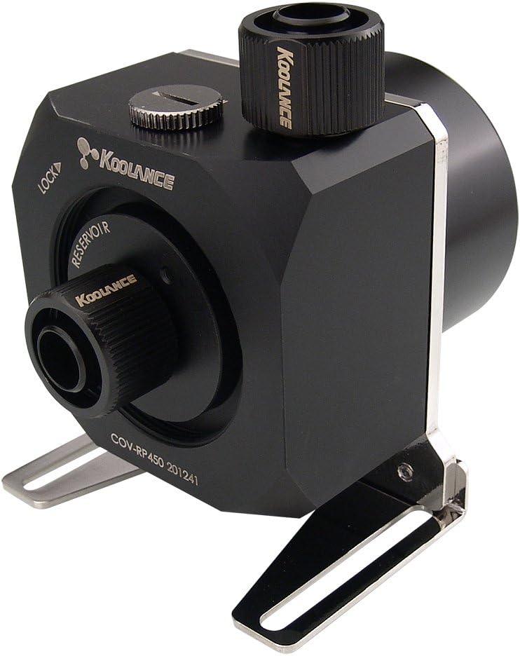 Koolance COV-RP450 Pump Fitting & Reservoir Base for PMP-450/S, Rev.2.1