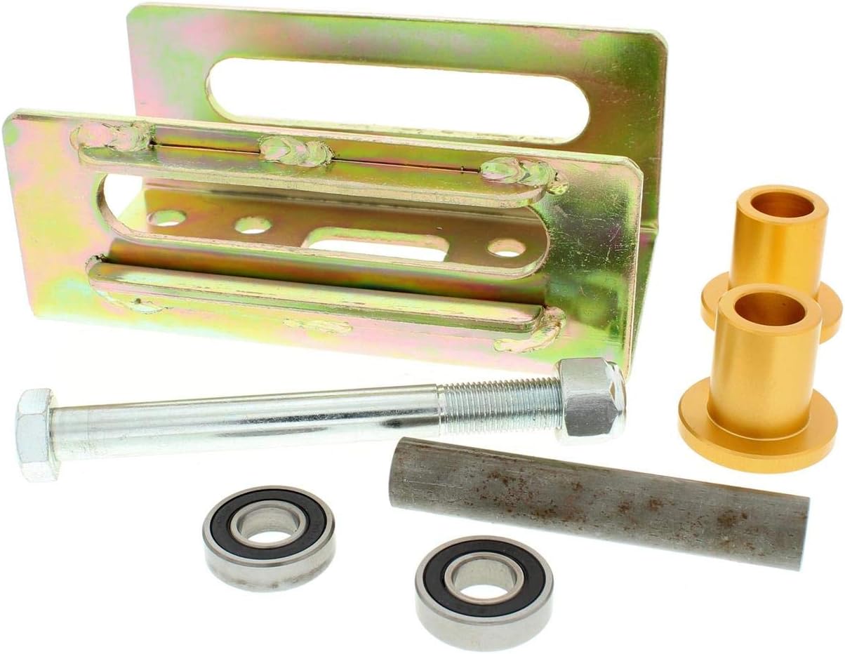 Speedway Motors Heavy Duty Chrysler Type Leaf Spring Slider - Smooth Movement, Roller Bearing Design - Improved Handling - Fits 1" ID Eyelet, 2 3/4" Width - Ideal for Race Cars