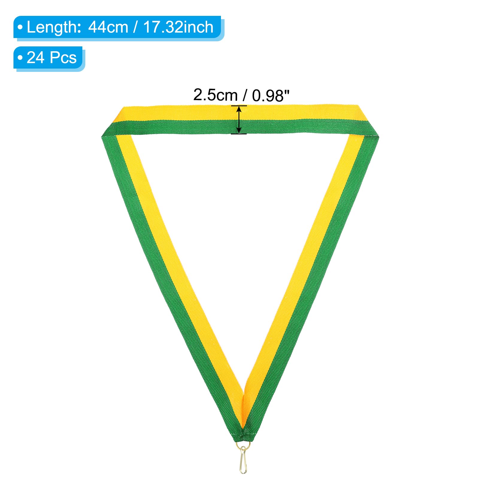 PATIKIL Award Neck Ribbons with Snap Clips - Image 2