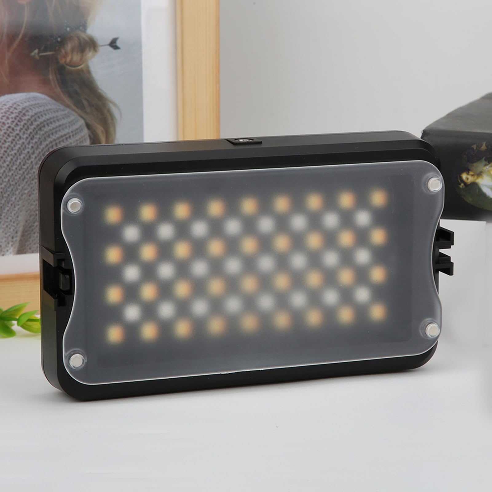 Tbest RB10 RGB Kolorowa LED do Kamery 2500-8500K ściemniana Fotograficzna do Nagrywania Wideo światło Wypełniające