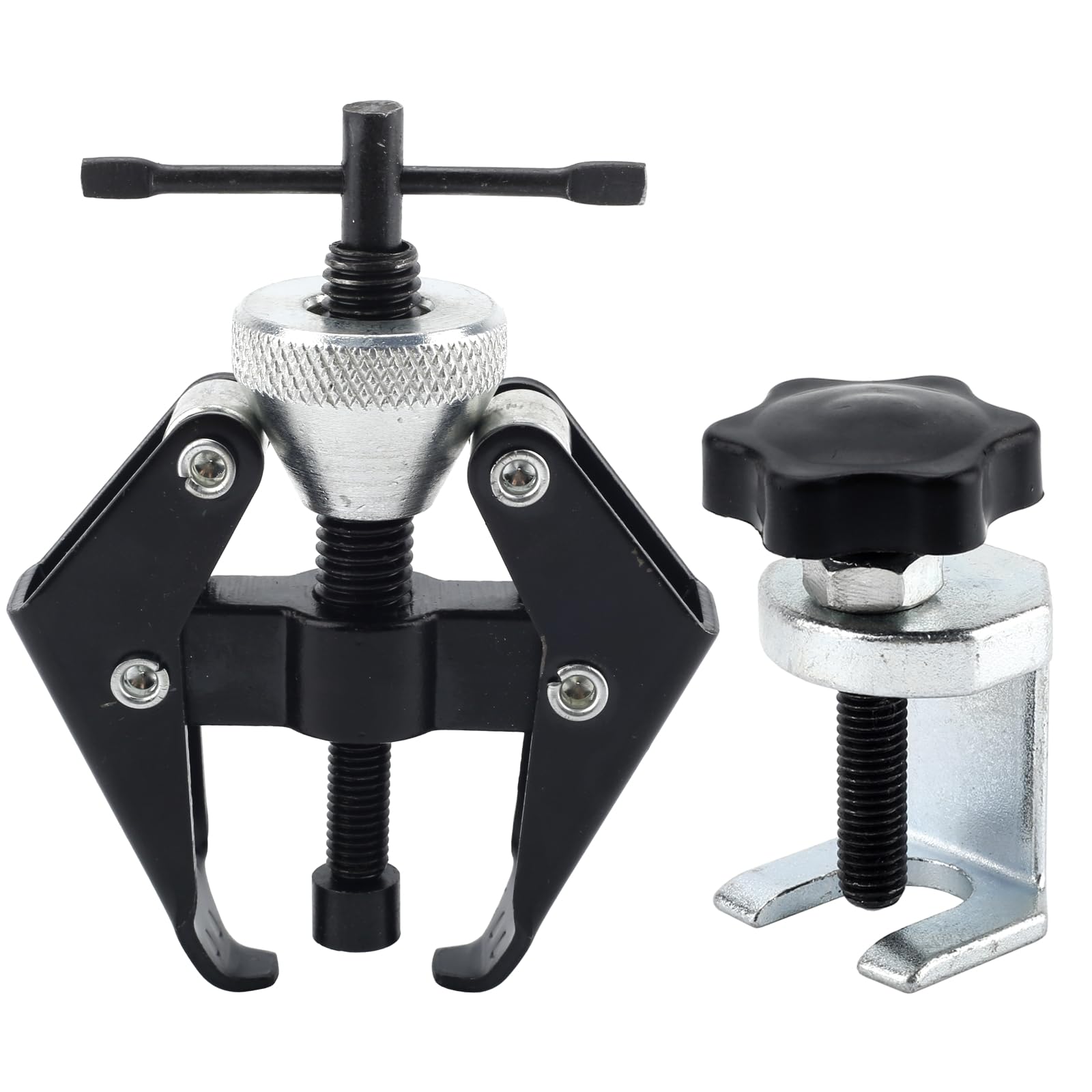 vvag Battery Terminal and Wiper Arm Puller Tools,Windshield Wiper Arm Removal Tool Kit,Universal Carbon Steel Arm Bearing Remover Puller Repair Tool