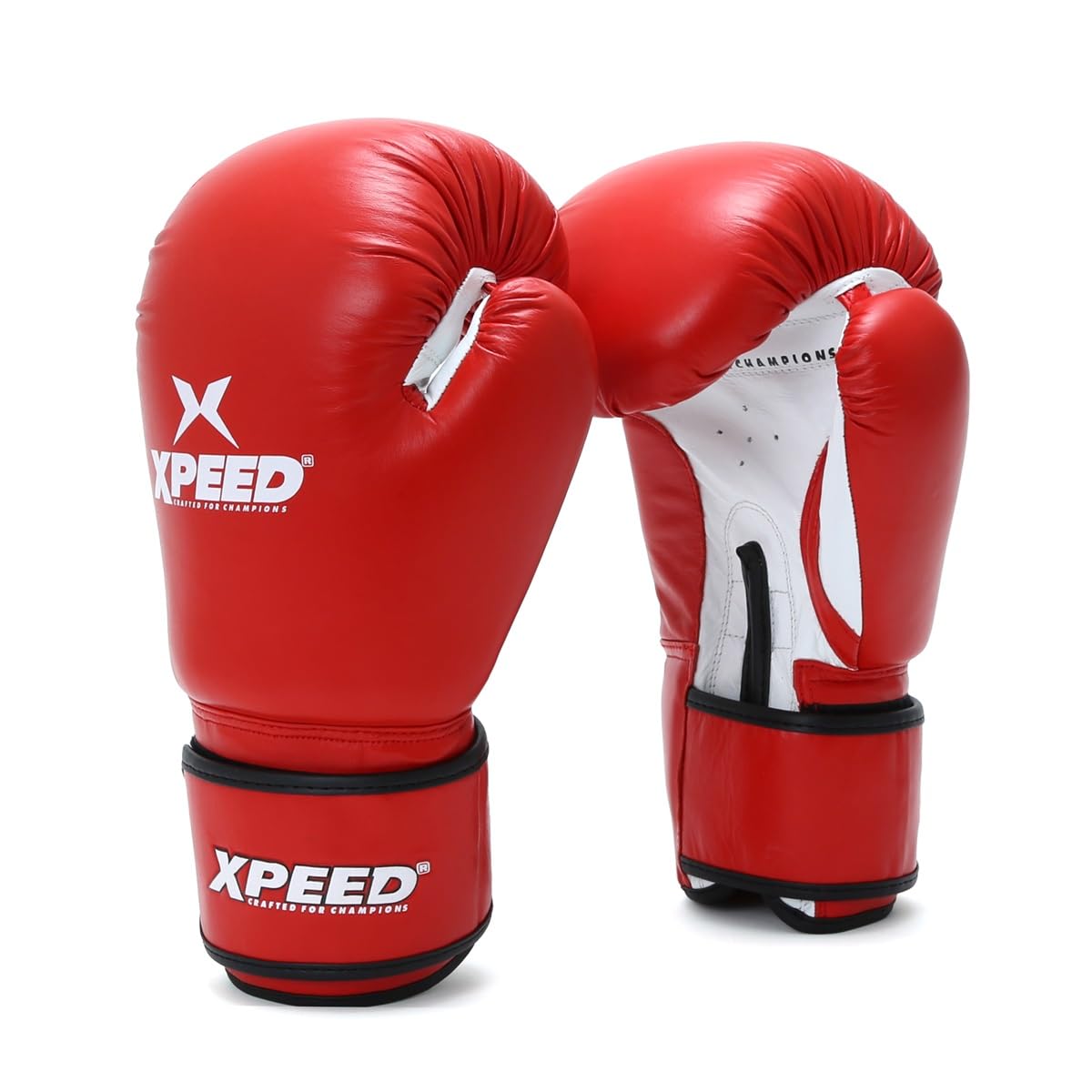 XPEED Leather Boxing Gloves | Sparring Gloves for Boxing, MMA, Kickboxing, Muay Thai, Excellent Impact Resistance for Men & Women | Reinforced Moulded Foam Padding | Contest Boxing Glove (16oz, Red) (B0D5YJPTNX) Amazon Price History, Amazon Price Tracker