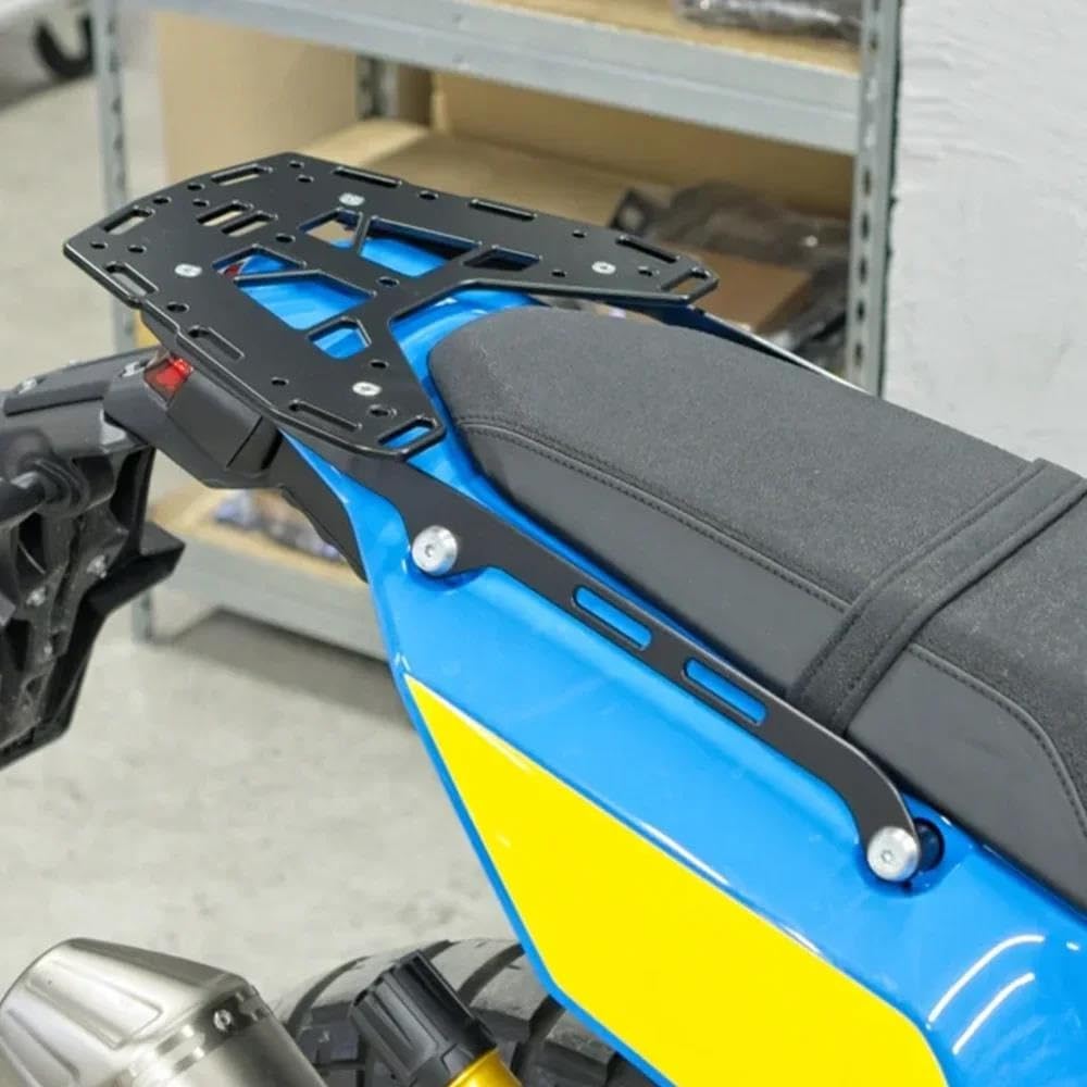 Portaequipajes Cajas Moto para Yamaha Tenere 700 T7 T700 2021-2025 Portaequipajes Trasero Soporte Maletero Estante Asiento Tablero Portador WIVAOKOLGR