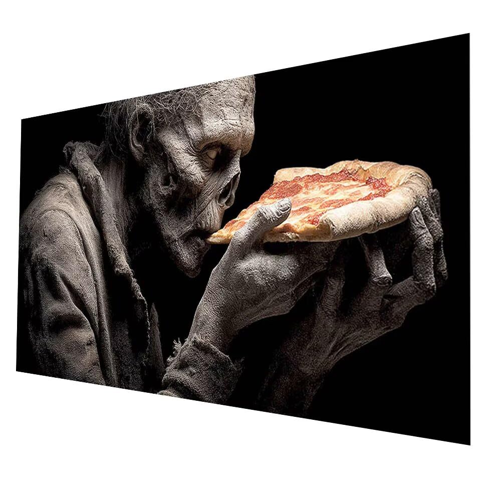 Zestawy artystyczne z diamentami dla dorosłych, pizza, malarstwo diamentowe, 5D, DIY, kryształowe zestawy artystyczne, dla dorosłych, pełne wiercenie po numerach, 100 x 203 cm, haft krzyżykowy