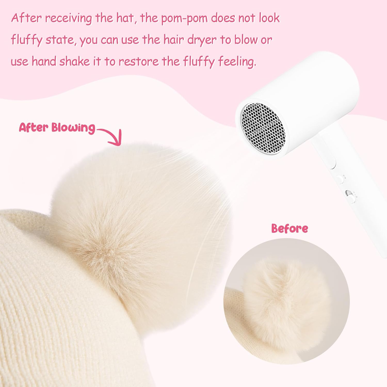 HONGTEYA Toddler Winter Hat Scarf Glove Set, Unisex Baby Kids Velvet Lined Knitted Hat with Neck Warmer for Cold Weather - Image 6