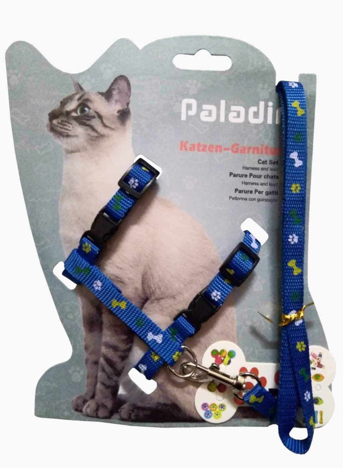 SPYNET Nylon Harness Strap Collar with Leash Belt Set for Walking Small Pet Kitten, Cat and Rabbits (Color May Very) (B0BMLNFT1C) Amazon Price History, Amazon Price Tracker
