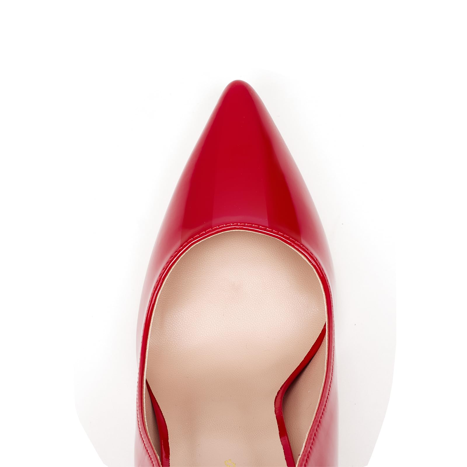 GENSHUO Femmes Mode Bout Pointu Escarpins À Talons Hauts Sexy Slip on Stiletto Party Chaussures 12 CM / 4.72IN