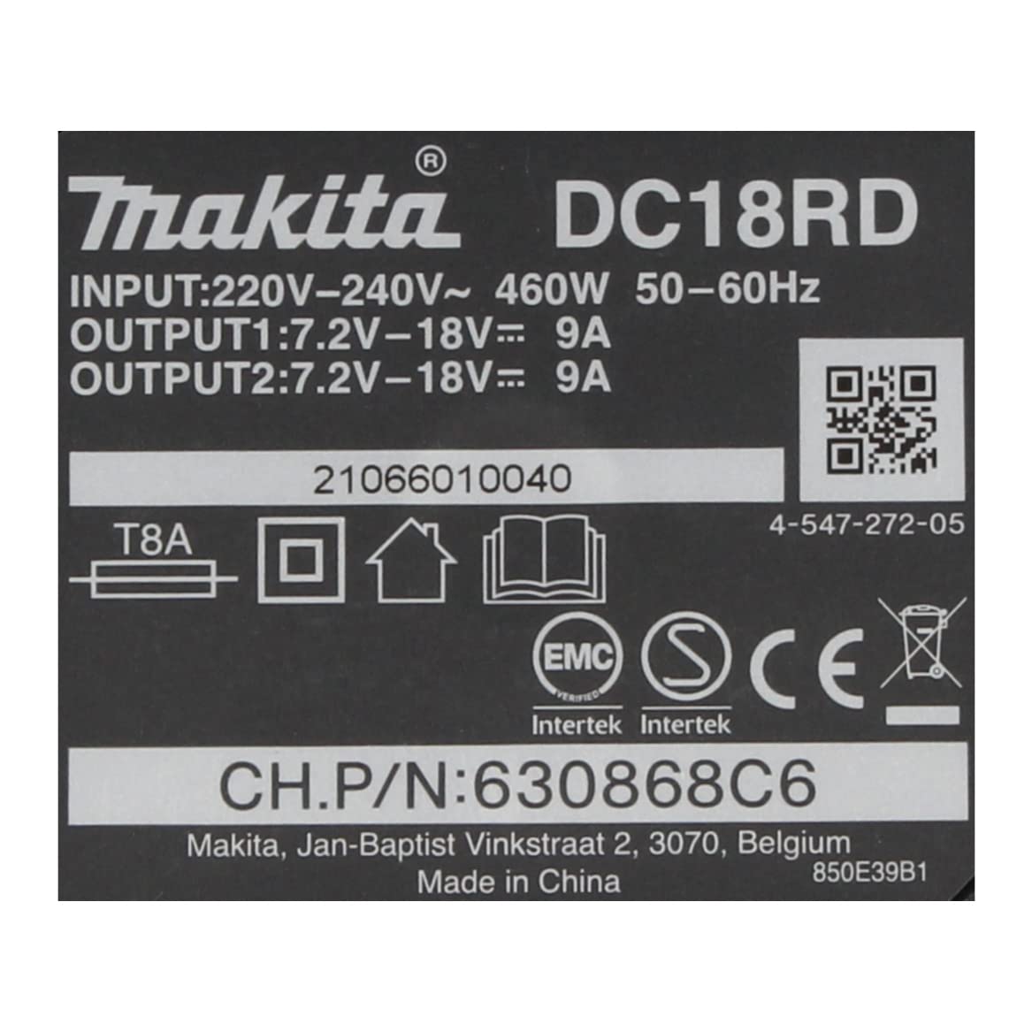 Power Source Kit Li 18V 6Ah x4