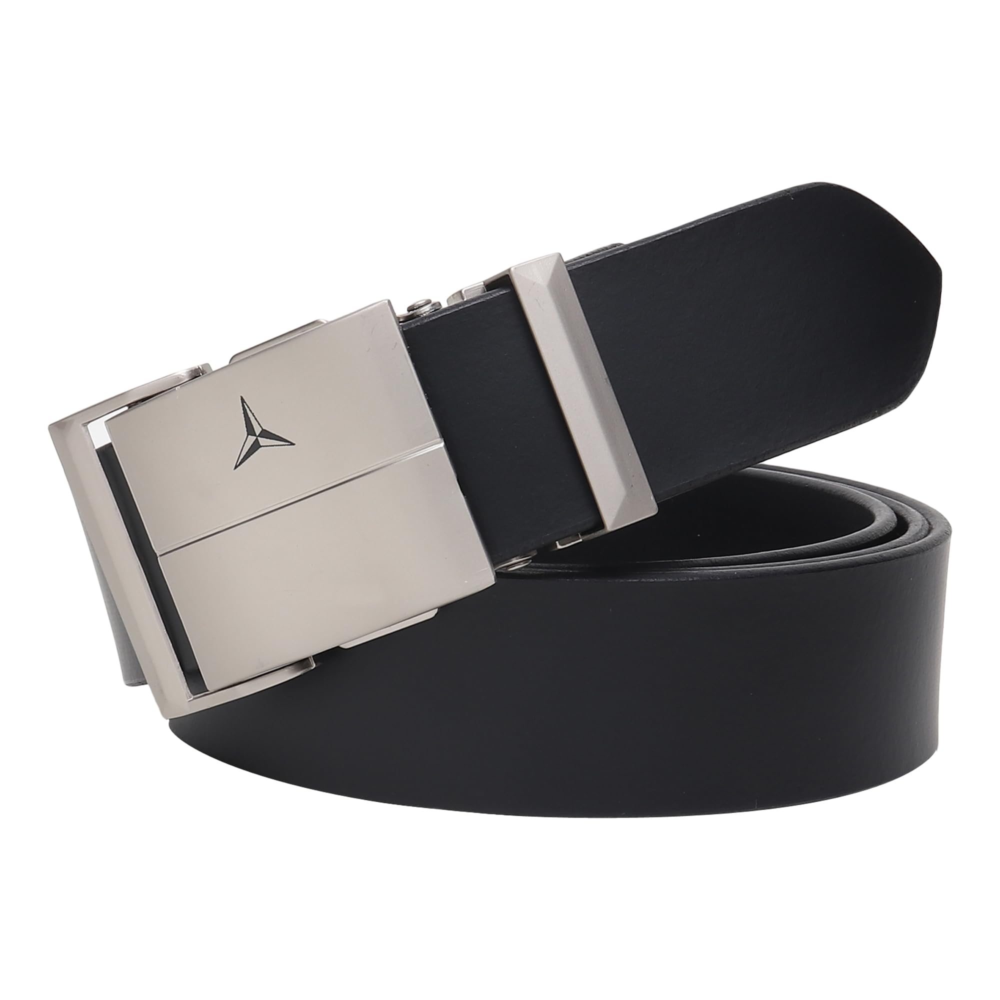 sunshopping Men’s Formal Genuine Leather Auto-lock Adjustable Belt (JAFA-42-BL)-picture-37