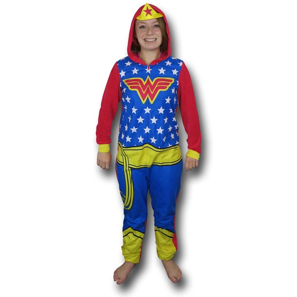 Union Suit Wonder Woman Onesie Adults Wonder Woman Costume Womens