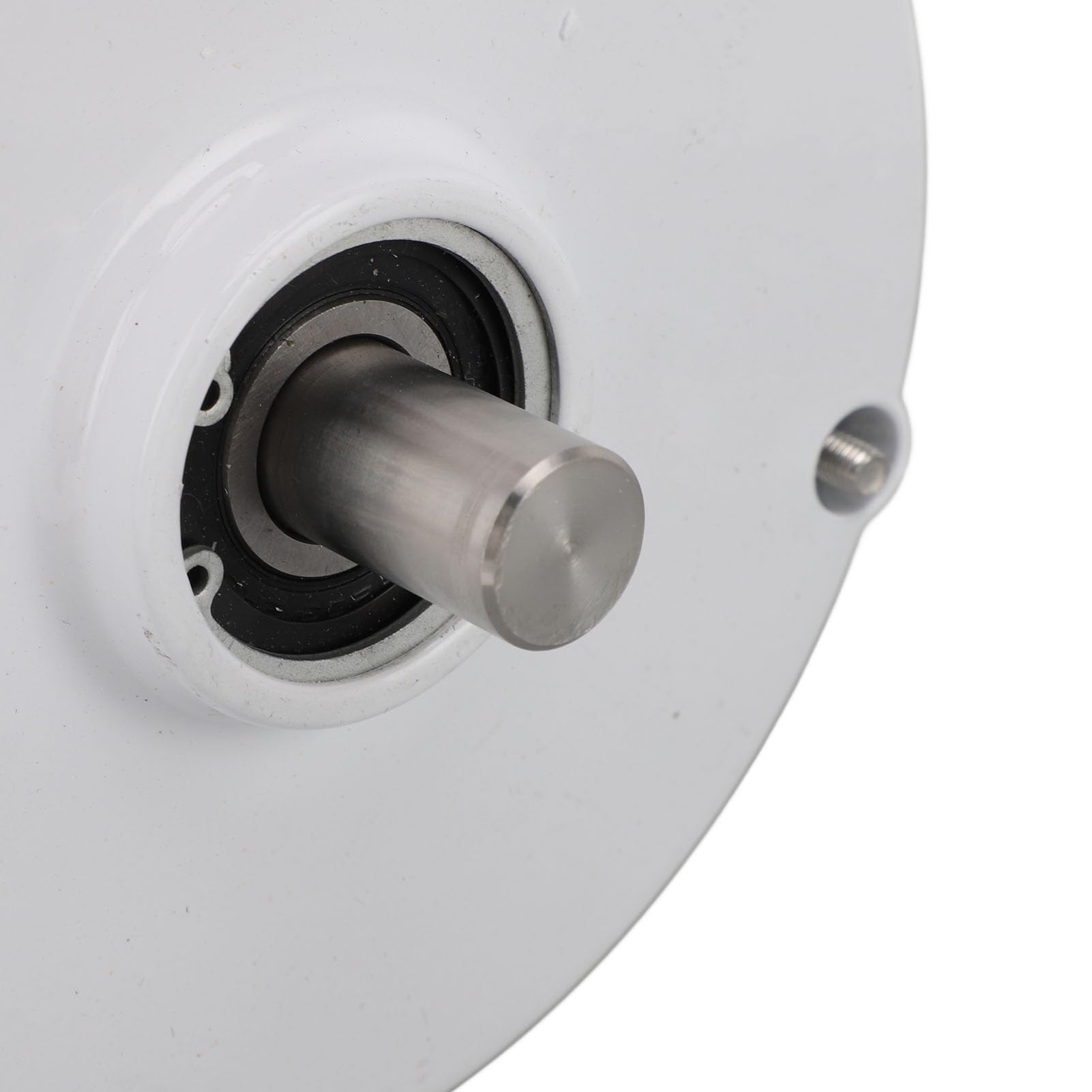 Cocoarm Generatore a Doppio Albero da 48 V Generatore CA Trifase Motore Sincrono a Magneti Permanenti Compatto 14 X 14 Cm Lubrificazione a Grasso per Turbina Eolica Verticale o Orizzontale (100W)