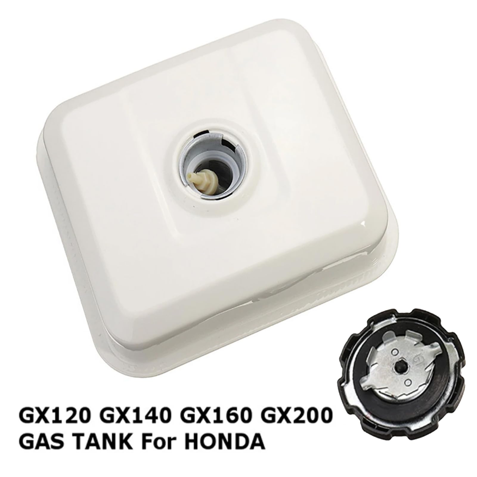 Réservoir Essence pour Honda GX120 GX140 GX160 GX200 Moteur, Kit de Réservoir à Essence de 3L avec Bouchon de Réservoir Filtre à Carburant et Conduite de Carburant Réservoir de Carburant