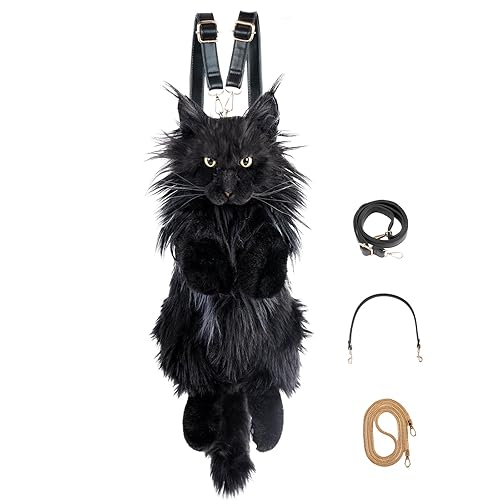 c Cat Plush Backpack