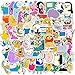 FENGLING Cartoon Adventure Time Adesivi per Ragazza Impermeabili Skateboard Valigia per Chitarra Graffiti Sticker Bambini Giocattolo Classico 100 Pz
