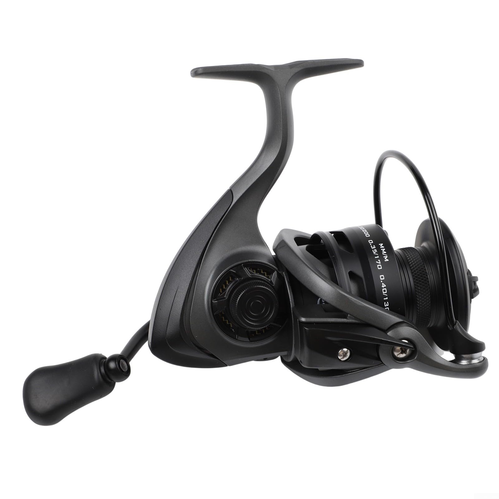 Fishing Reels with Saltwater Resistance and Multiple Line Capacities, Featuring CNC Aluminum Spool and Carbon Fiber Drag Washers (EX5000)