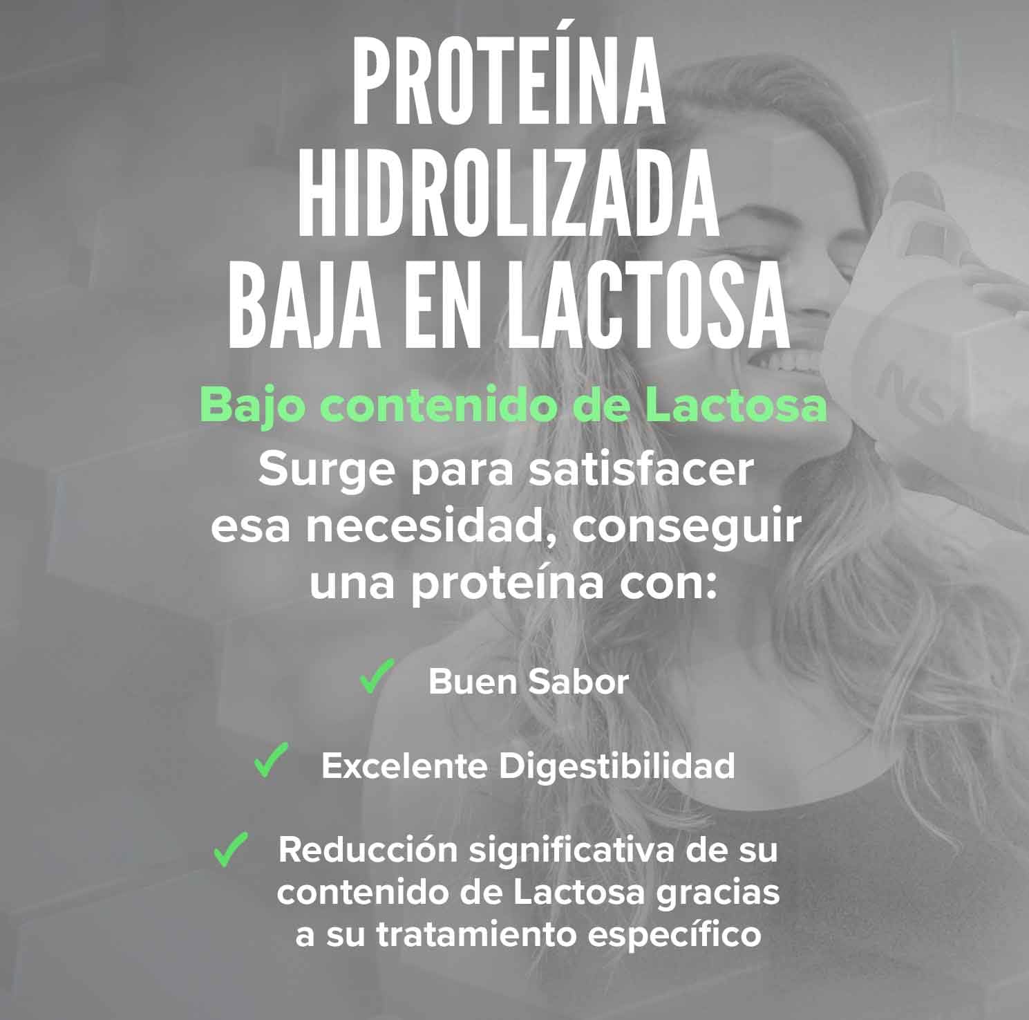 HSN Proteína Hidrolizada de Suero (Lacprodan® Hydro.90 INS) | Sin Sabor | 500g (17 Batidos) | Baja en Lactosa | Sin Gluten | Vegetariana | No Incluye Dosificador