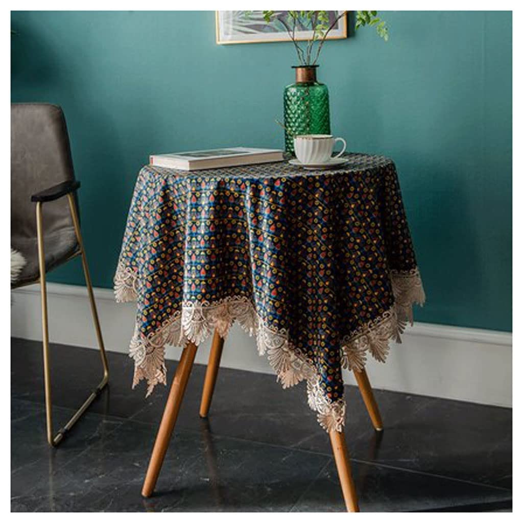 Tissu de décoration nappe supérieure style ethnique pour table basse cuisine