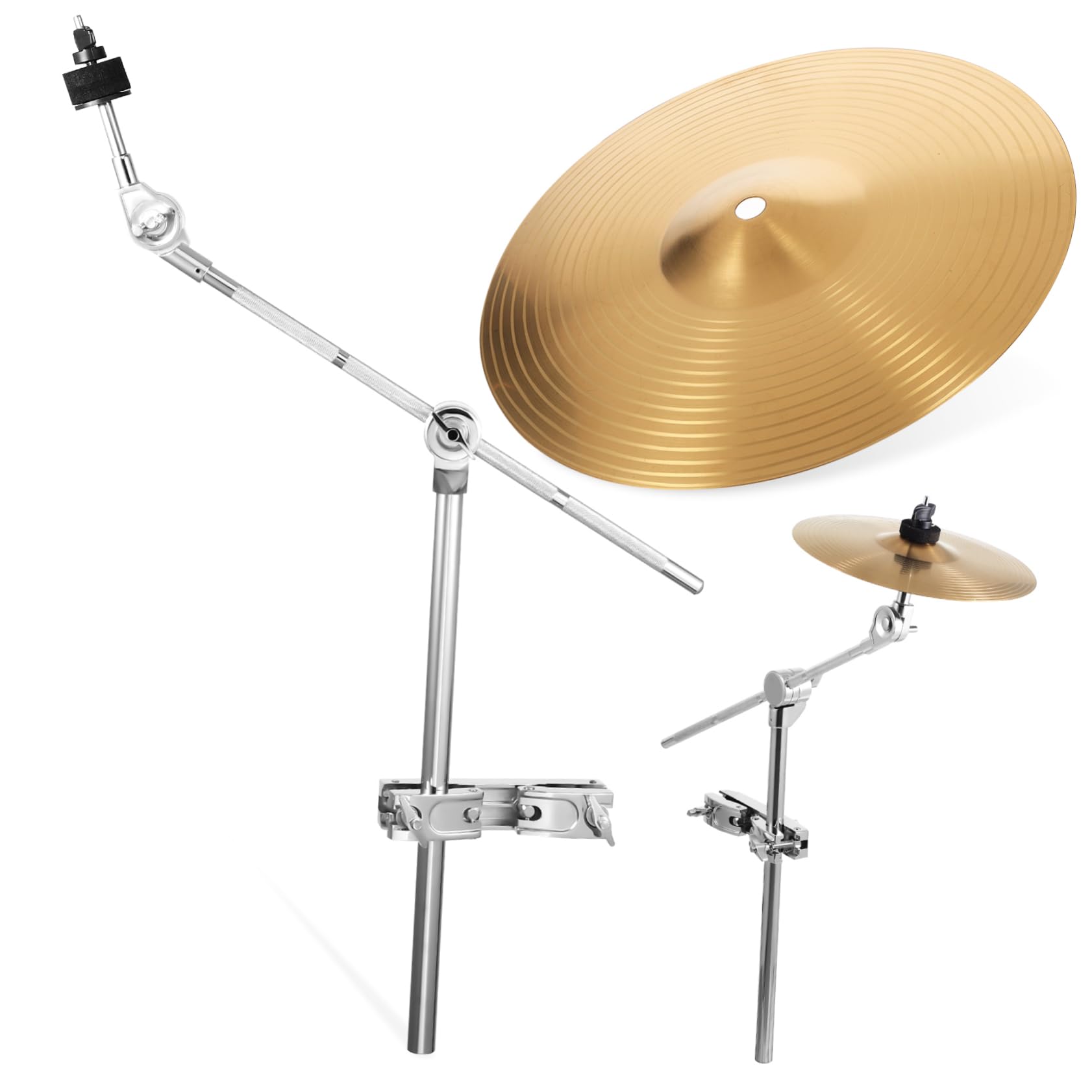 Braccio Per Piatto Batteria Dixon - Supporto A Forma Di Z, Montaggio Su Telaio, Asta Cromata - Foto 9