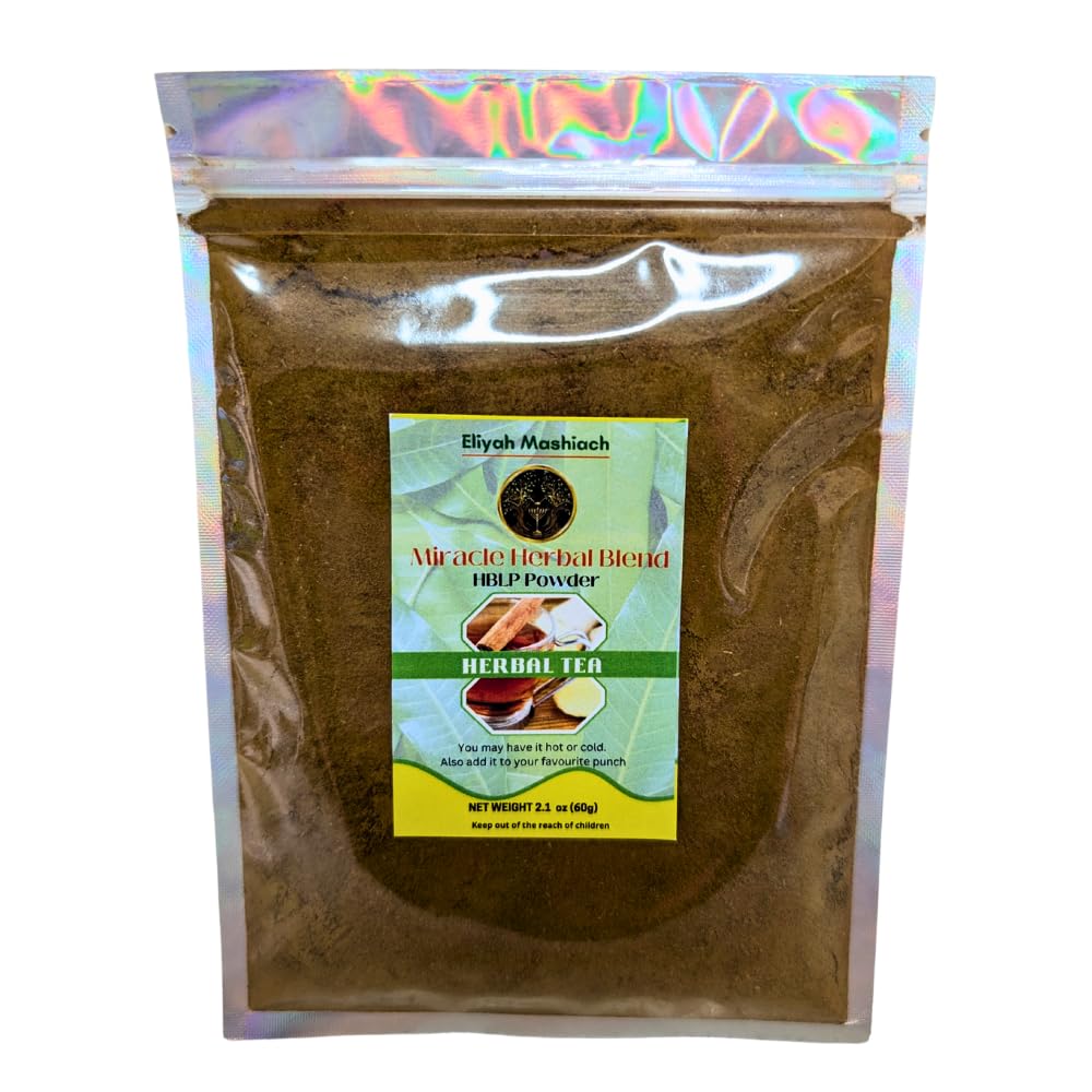 Eliyah Mashiach HBLP Herbal Tea Blend, Natural Ingredients, 2.1 oz (60g)
