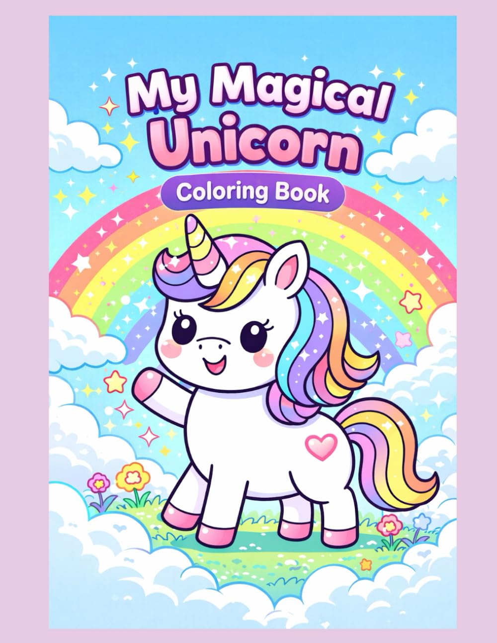 My Magical Unicorn - Coloring Book