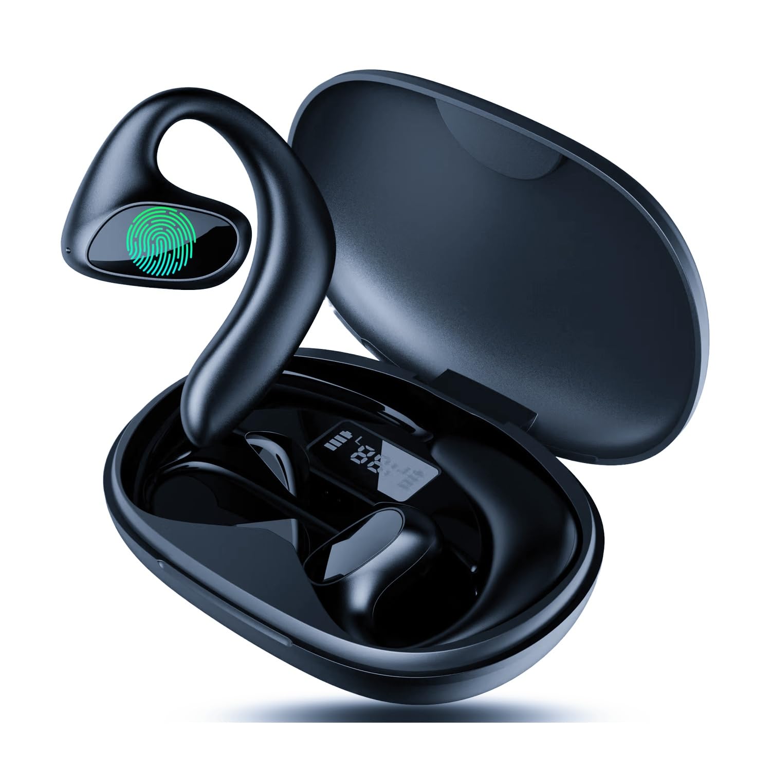 Translation Earbuds Real Time, 2025 Two Way Instant Online/Offline/Text/AI Voice Translator Earbuds of 150 Language &Accents,Wireless Bluetooth