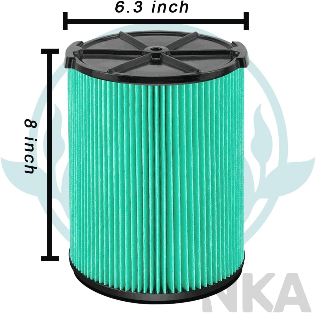 Universal Filters Replaces CMXZVBE38777 /CMXZVBE38753 for craftsman vacuum filters，compatible with craftsman 12 16 gallon shop vac filter 1988+，Replaces # 9-38753，1 pack NKA-38753-1
