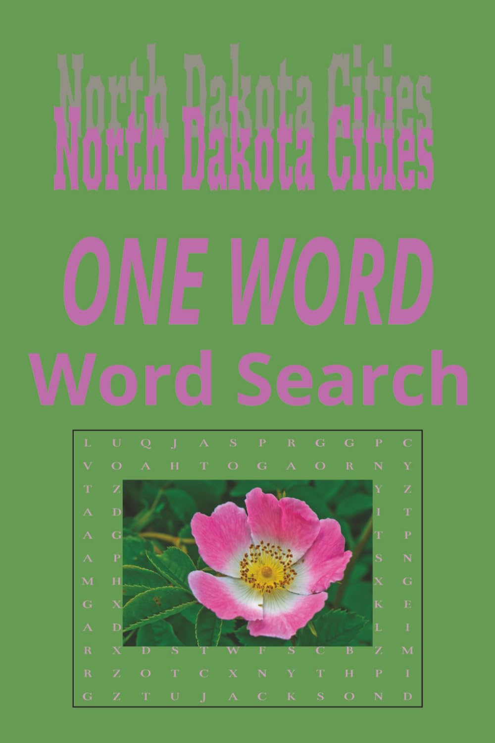 North Dakota Cities “One Word” Word Search Puzzle Book: One Word, Word Searches with Easy to Read Print about cities in the state of North Dakota | ... for Holidays, Road trips and Get Well Wishes