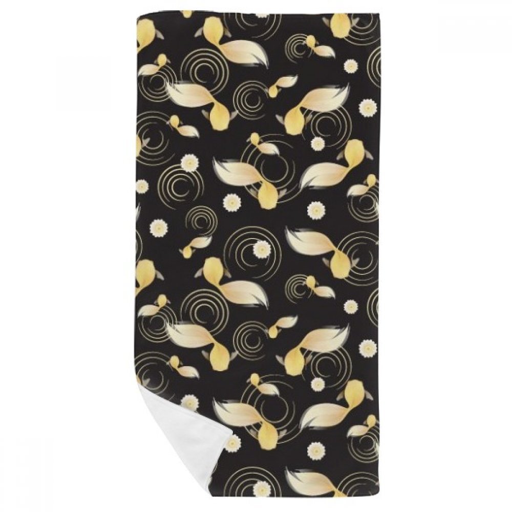 Serviette de bain Japonaise 35x70cm microfibre ultra douce