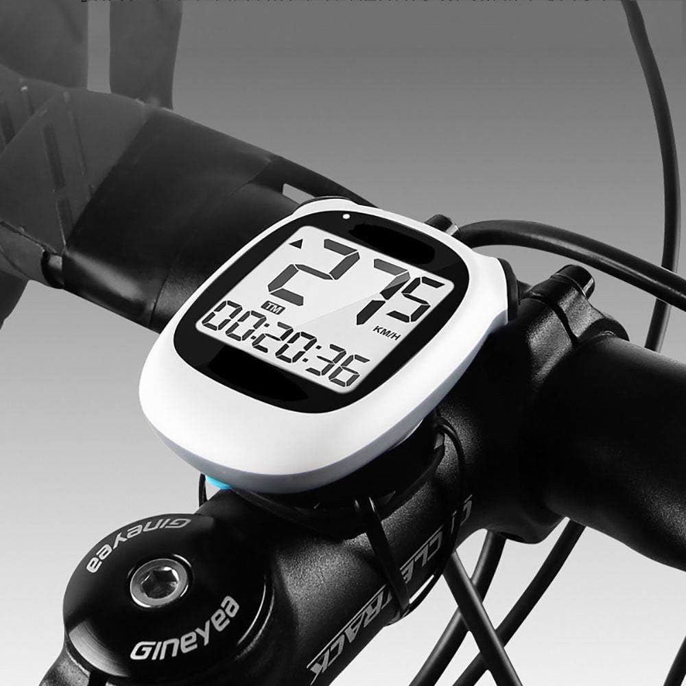 WDX- GPS bicicleta computadora con batería recargable velocímetro luz de fondo impermeable detalles detalles profesionales suministros bicicleta medición de velocidad