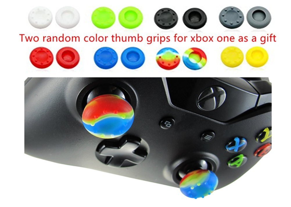 DOTBUY Vinyl Decal Full Body Skin Sticker For Microsoft Xbox One S Console And 2 Controllers And Kinect 2.0 (Carbon Fiber Black) — view 2