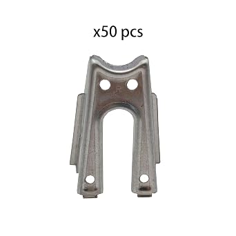 Metal Rebar Support Chairs,Heavy Duty Galvanized Rebar Chairs 2.7inch (50 Pack)
