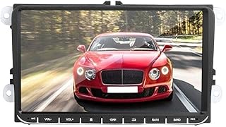 Leitor de MP5 – Tela sensível ao toque de 9 polegadas, 2 Din MP5, reprodutor multimídia de áudio automotivo para Android 8.1