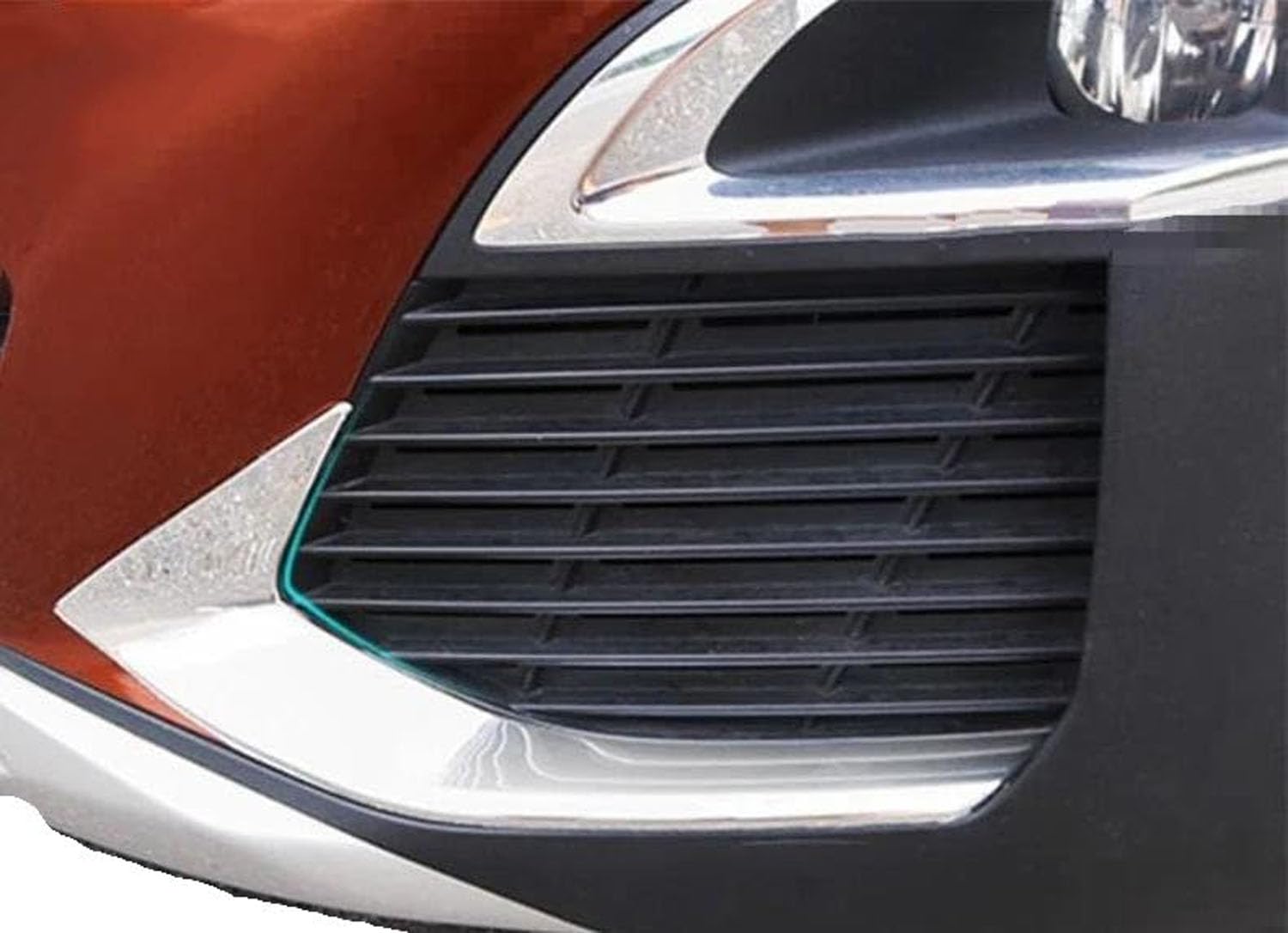 Car Tira Guarnición Cubierta Repuesto para Peugeot 3008 3008GT 2017 2018-2020,Portón Trasero Maletero Cubierta Retrovisor Tira Moldura Decoración Pegatina,B-Chrome