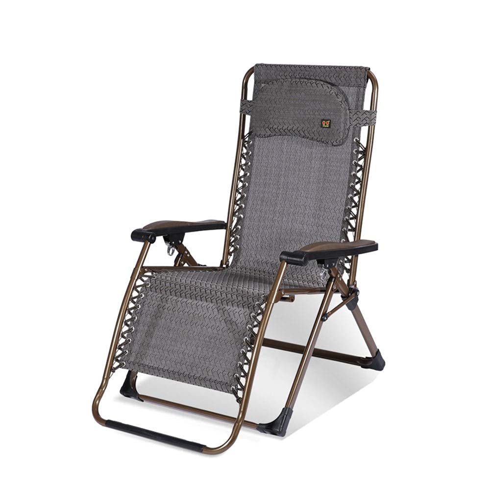 WOTZOV Patio Lounge Chairs Zero Gravity Chair, Patio Folding Lounge Chair Recliners, Lawn Lounge Chair With Pillows And Cup Holders