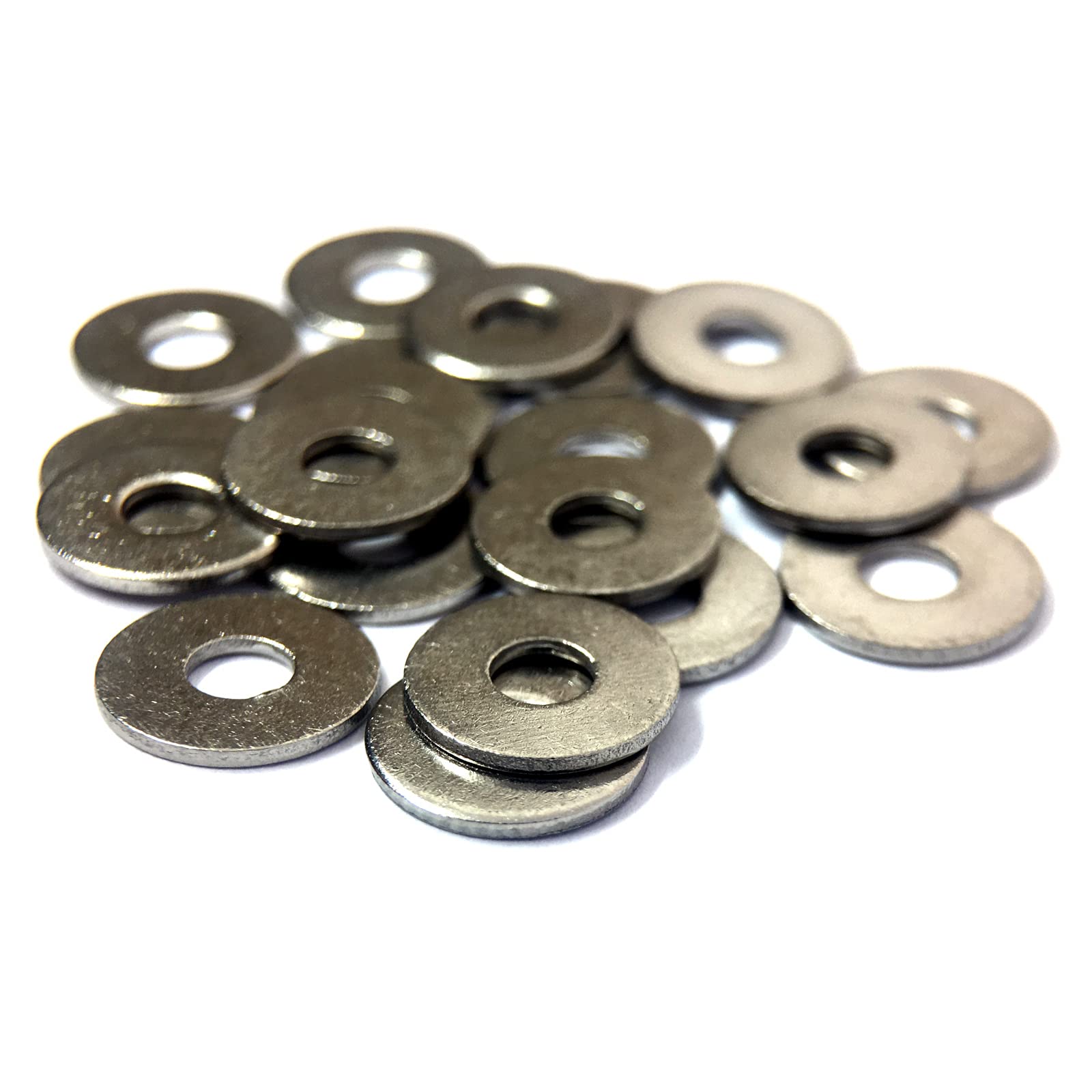 M4 Large Flat Washer DIN9021 Form G, A4 (316) Stainless Steel (Pack of 20), M4 (A4), Pk20