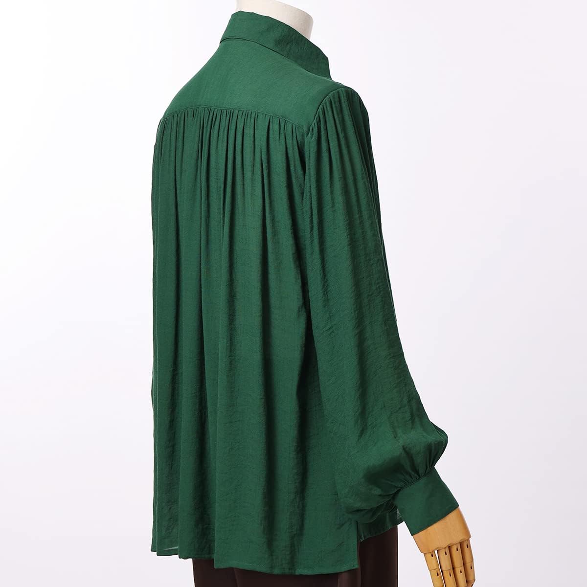 GRACEART Pirate Shirt Men Vampire Renaissance Shirts Victorian Ruffled Medieval Costume Cotton Linen Shirt - Image 3