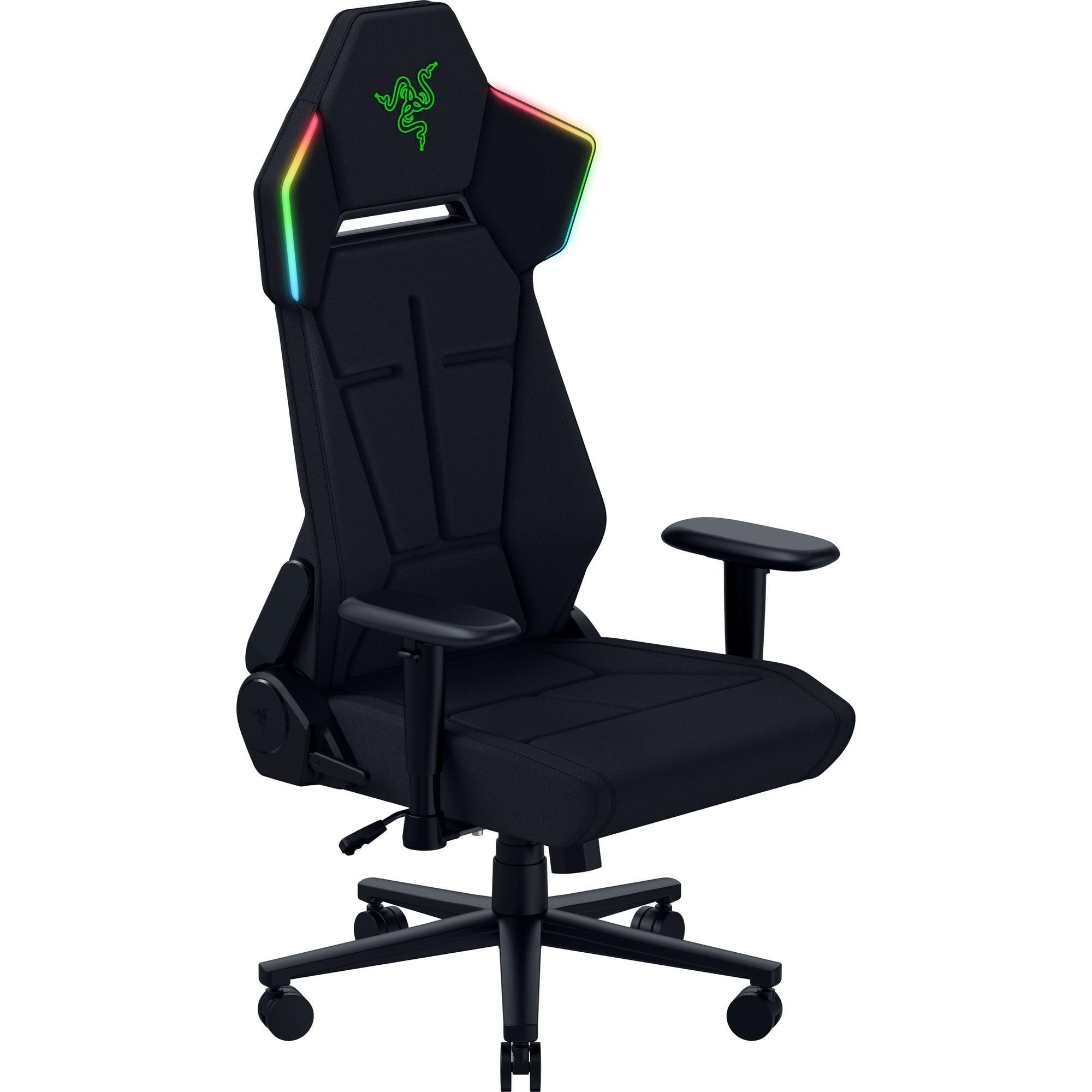 Razer Soma Chroma Ergonomic Reactive RGB Lighting Gaming Chair | Dual-Density Foam Cushion, Built-In Ergonomic Lumbar Support, Premium Steel Frame, Durable Build, 155 Degree Recline