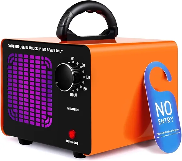 Ozone Generator 160,000mg/h, Ozone Machine Odor Removal Ozone Odor Eliminator Ozonator Air Ionizer Deodorizer for Home/Car/Smoke/Pet Odor