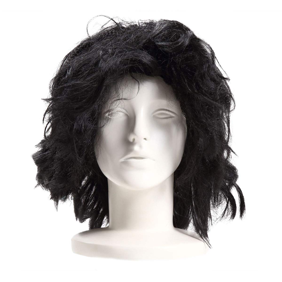 Amazon.co.jp: monoii 原始人 髭 ウィッグ 海賊 かつら コスプレ 原人