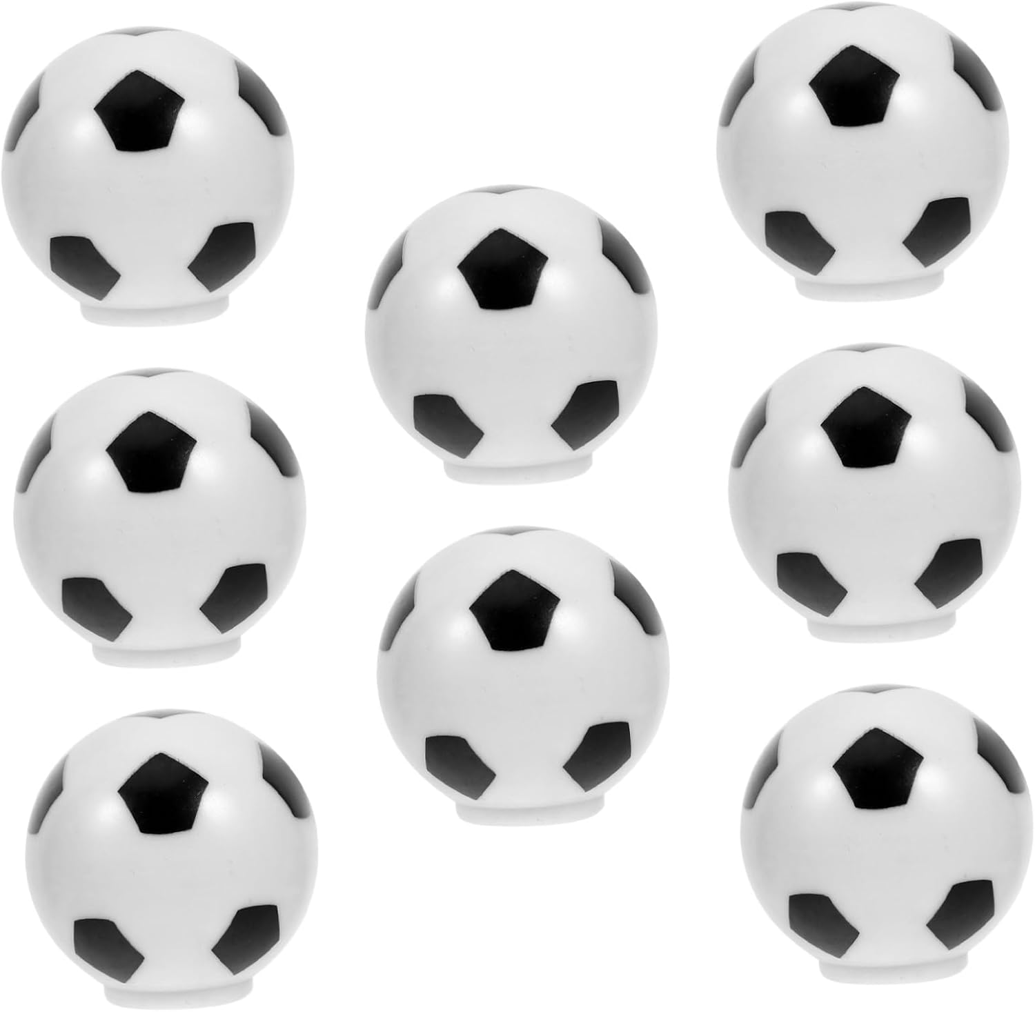 STOBAZA 8pcs Soccer Drawer Knobs Fun Football-Themed Pulls for Boy Girl Rooms Safety Anticollision Design Plastic Handles for Dressers Cabinets and Wardrobes