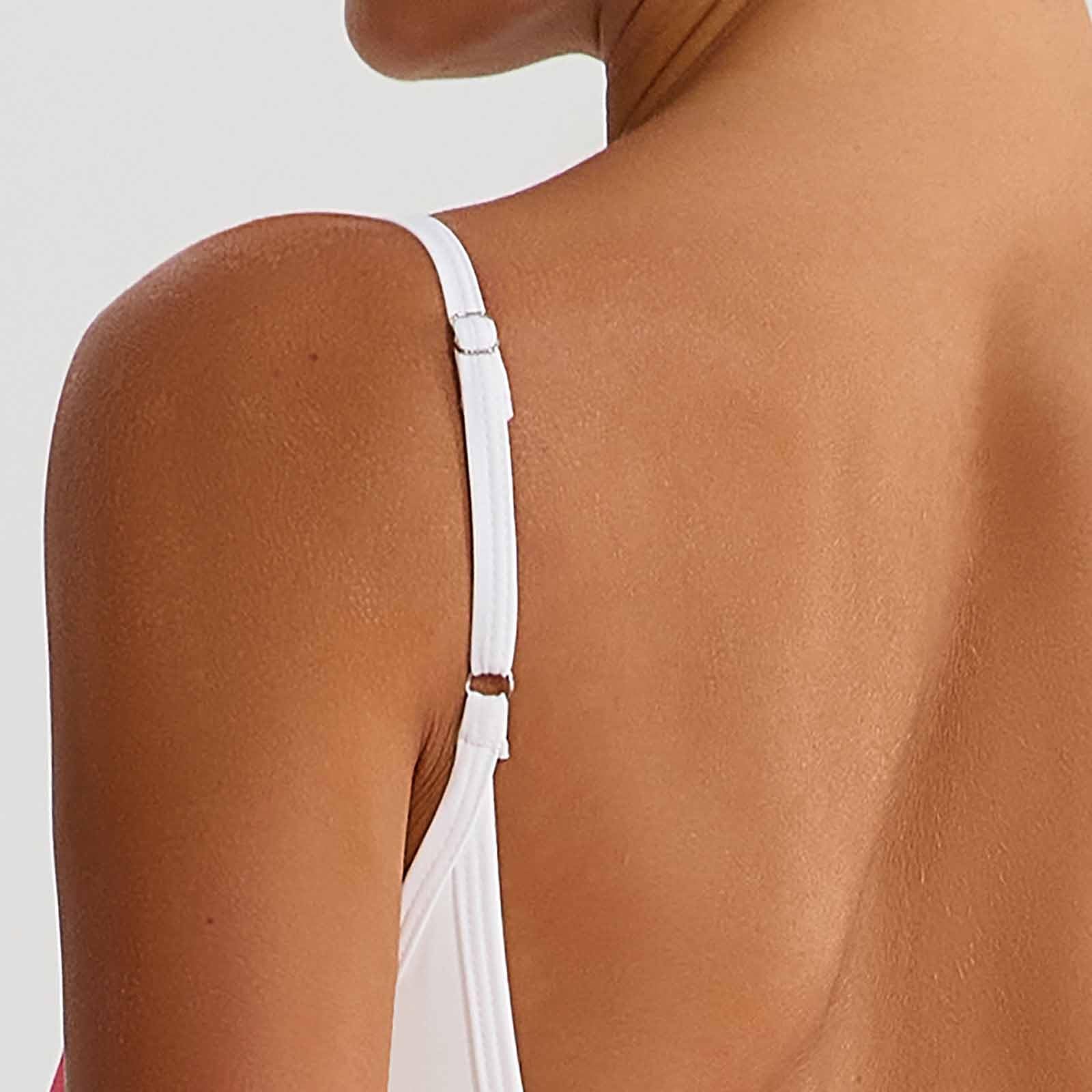Robe de Tennis décontractée pour Femme avec Soutien-Gorge intégré Bretelles réglables Dos légère Respirante Poches Shorty -Transparent idéale Sport Yoga Quotidien été Confortable (Red, S)