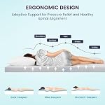 BedStory Memory Foam Mattress Topper Twin, 3 Inch Cooling Mattress Topper for Back Pain, Pressure Relief Breathable Foam Bed Topper with Cover, Non-Slip Surmatelas lit Simple, CertiPUR-US Certified