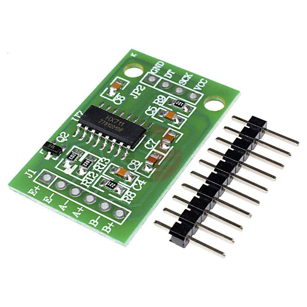 HX711 Weighing Sensor, Dual-Channel, 24-Bit Precision A/D Module, Pressure Sensor-image-6