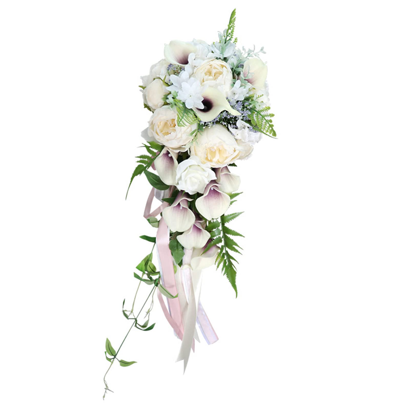 Bouquet de mariée en cascade WUURAA pour un jour inoubliable