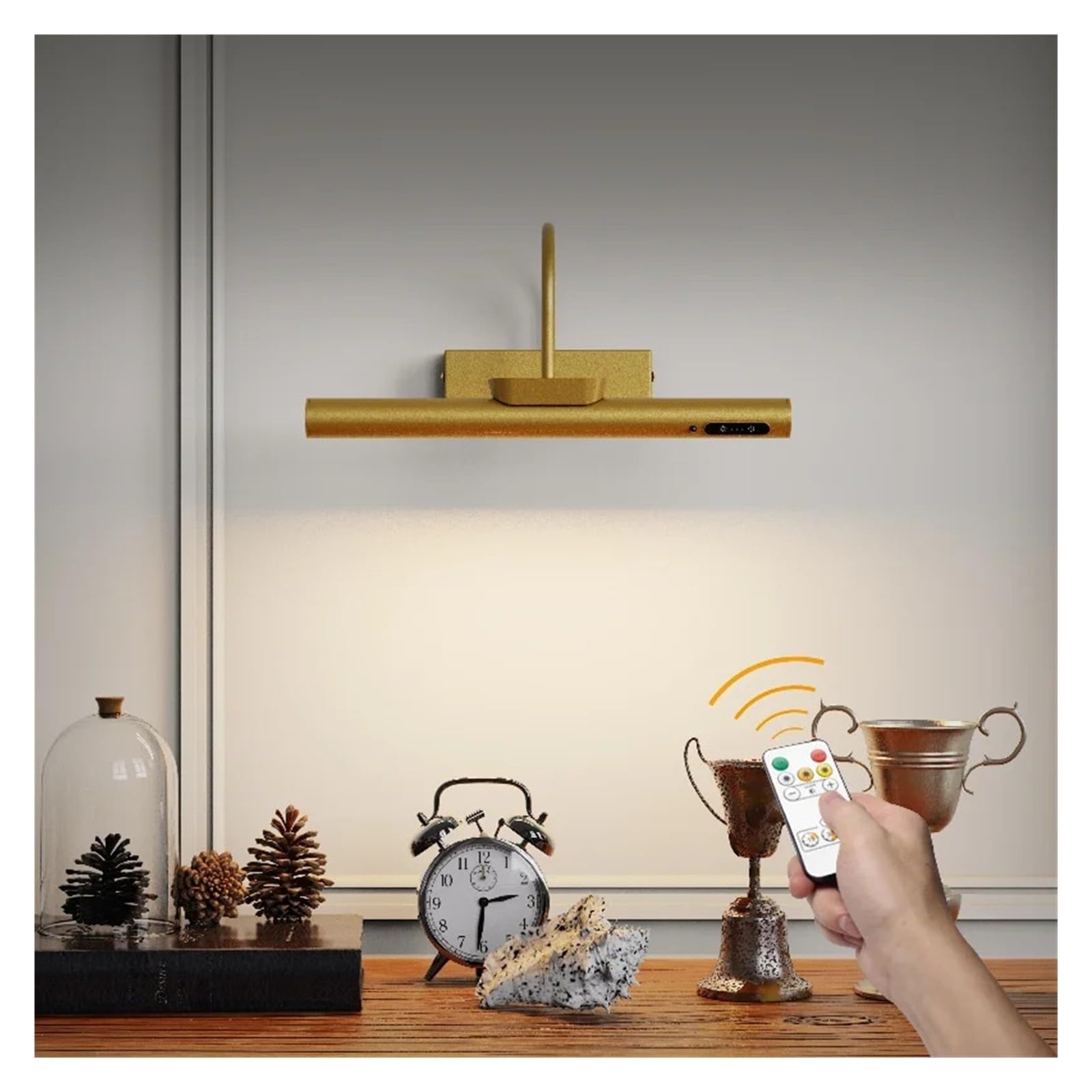 Lampes murales rechargeables 4000 mAh avec télécommande