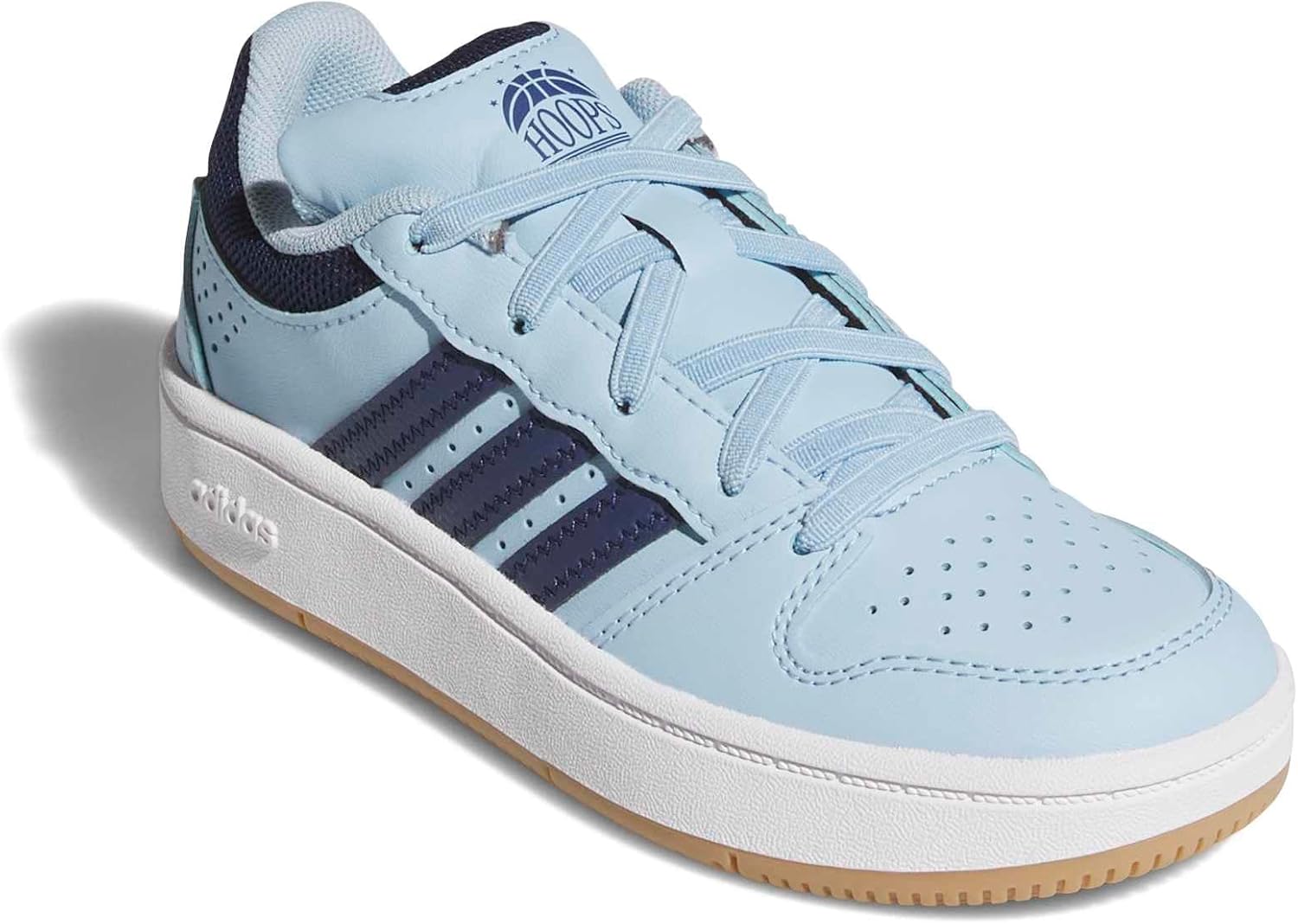 adidas Unisex-Child Hoops Classic Elastic Lace - Image 4