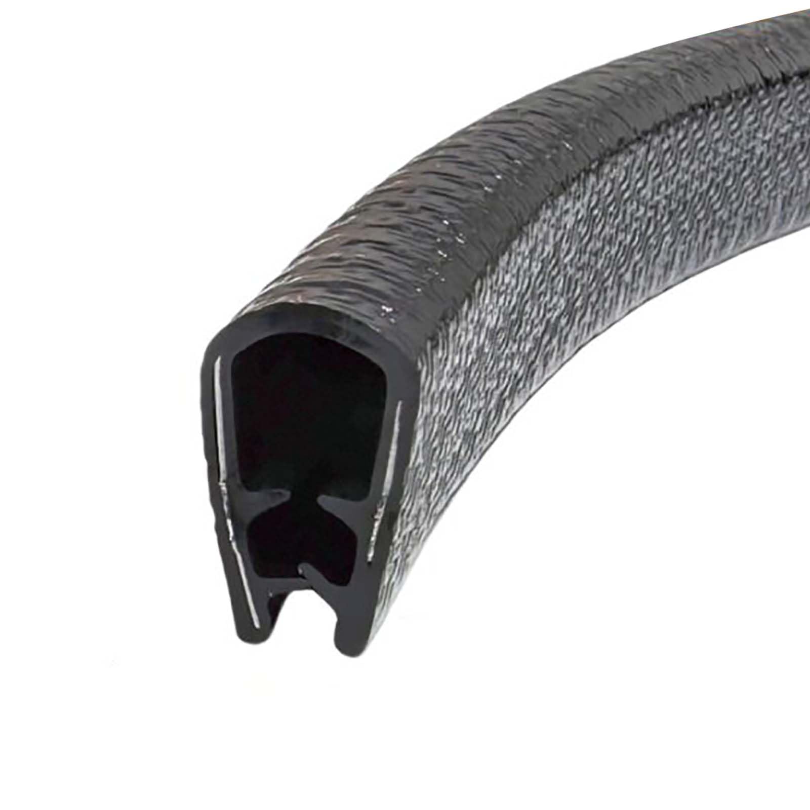 CXGBQSJ U Shaped Edge Trim Sealing Strip Rubber U Channel Guard Length 1m