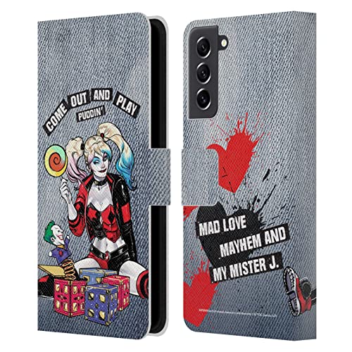 Funda Batman Samsung S21 FE tipo libro con soporte integrado